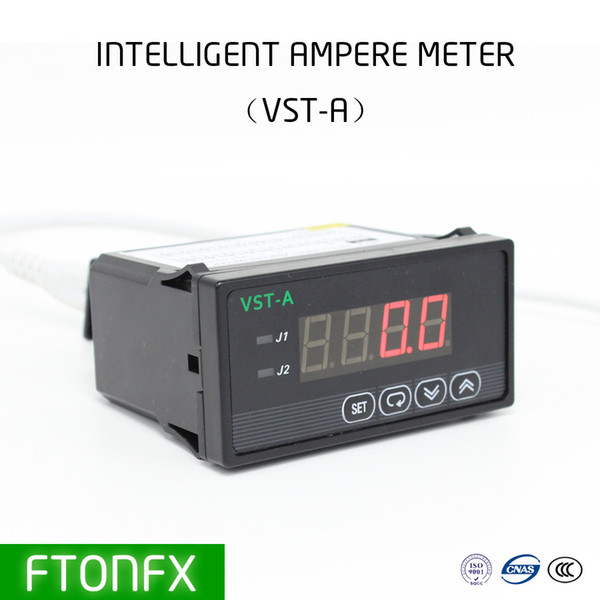 VST-AT INTELLIGENT AMPERE METER (RELAY ALARM) , DC\AC DIGITAL AMMETER ,GUARANTEED 100%