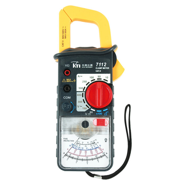 Kt7112 Data Locking Tester Analog Clamp Meter 5 Function In 11 Ranges Max Ac Current 500a With Strap Attaching For Easy Carrying