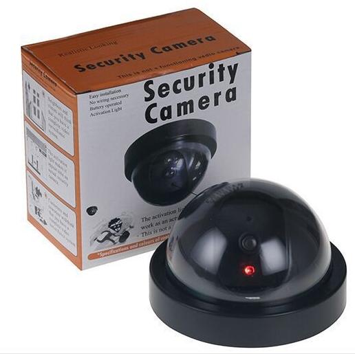 Simulation Camera Simulated Security video Surveillance Fake Dummy Ir Led Dome Camera Signal Generator Santa Security Supplies YW1506