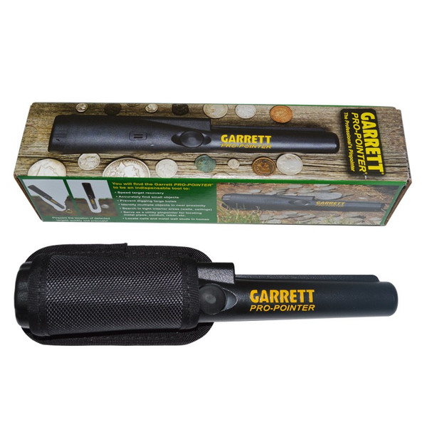 Wholesale-Free Shipping Brand NEW PRO Garrett Metal Detector Pinpointer Hand Held Waterproof Detectors with Belt Holster ISO Certified