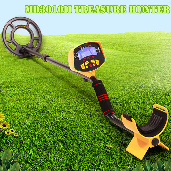 MD-3010II Professional Underground Metal Detector Treasure Hunter Gold Digger LCD Display Searching Treasure High Sensitivity Seeking Tool