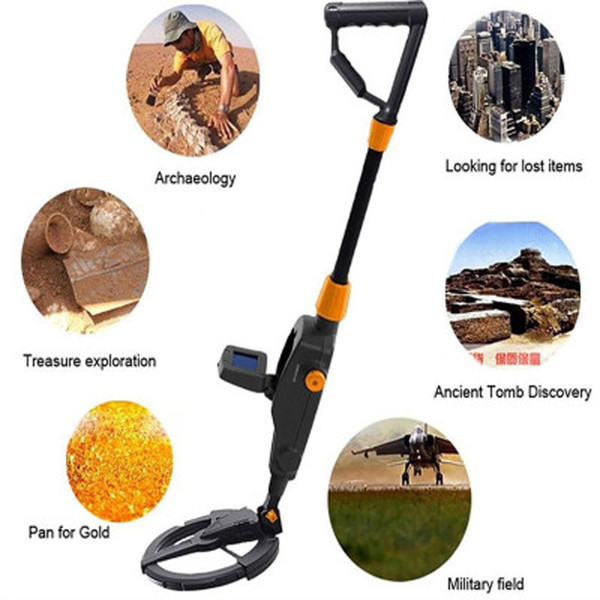 Underground metal detector LCD monitor children's educational toys metal detector outdoor beach parent-child activity search game detector