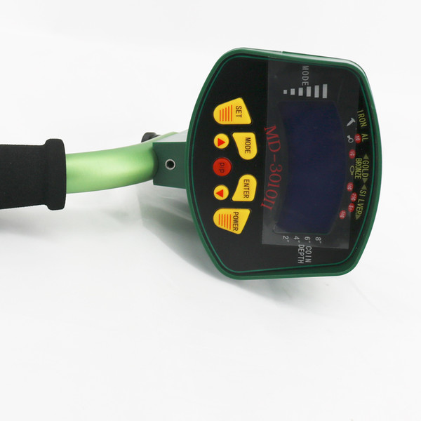 MD-3010II Hot selling Underground Metal Detector LCD with Light Display 3 Colors