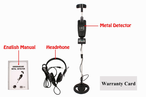 MD-3500 METAL DETECTOR Power Deep Target Searching Sensitive Metal Detecting Tool With LCD System Readout New