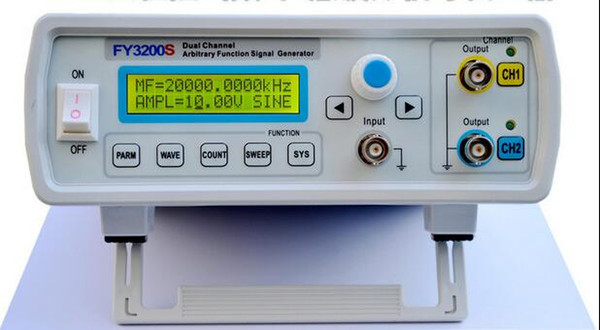 FY3206S SIN 6MHz Dual-channel Arbitrary Waveform DDS Function Signal Generator Sine Square Wave Sweep Counter and others