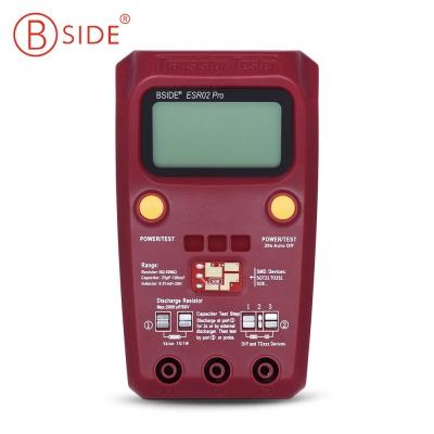 BSIDE Pro Digital Transistor Tester Diode Capacitance Resistance Chip Component Inductance Meter test plug-in SMD device