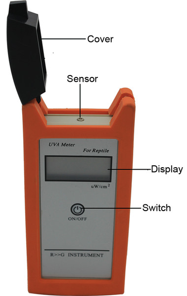 Reptile Lamp UV Meter, UVA Radiometer, UV Radiometer, RGM-UVA, Radiometer