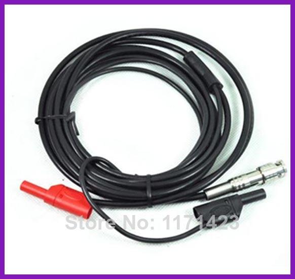 Wholesale-T-E022 New Hantek HT30A Heavy Duty Auto Test Lead 3M BNC to Banana Adapter Cable FREE SHIPPING