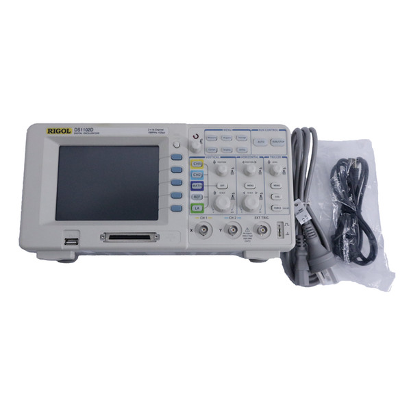 DS1102D Digital Colorful 100MHZ 2 analog Channel Digital Oscilloscopes 16 Channels Logic Analyzer