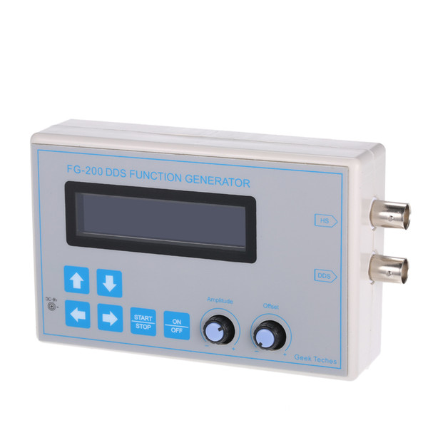 Freeshipping 1Hz-65534Hz LCD DDS Signal Generator Square Sawtooth Triangle Sine Wave Function Frequency(HS) generator Output Max 8MHz