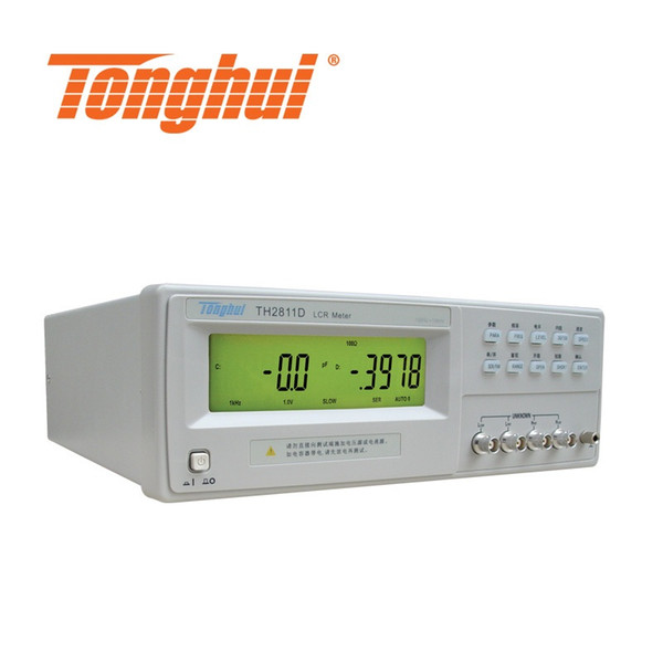 CE Approval LCR meter TH2811D with LCD display, Basic accuracy 0.2%, Frenquency 100hz, 120hz, 1khz, 10khz