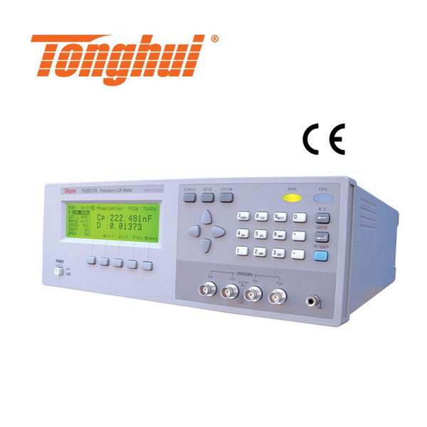 CE Approval Precision LCR meter TH2817A with 240*64 LCD display, Basic accuracy 0.05%, Frenquency 50hz-100khz