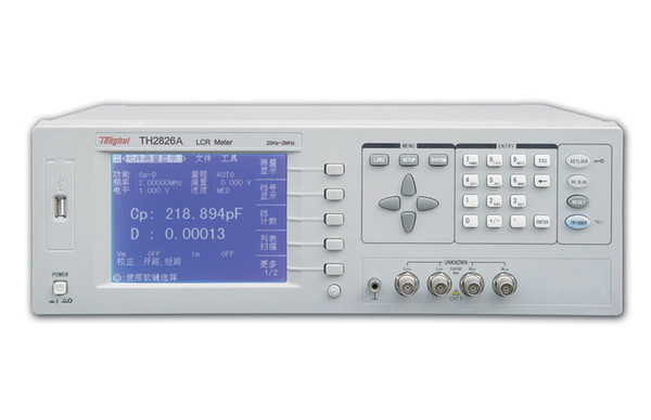 CE Approval High Speed LCR meter TH2826A with 320*240 LCD display, Basic accuracy 0.1%, Frenquency 20Hz-2MHz