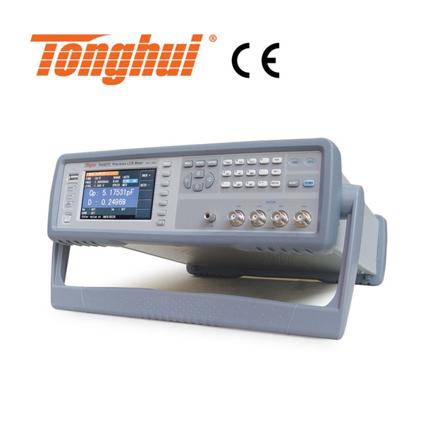 CE Approval Precision Digital LCR Meter TH2827C with 800*480 TFT LCD display, Basic accuracy 0.05%, continuous Frenquency 20Hz-1MHz