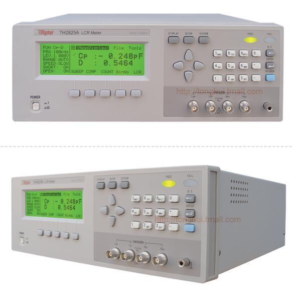 High Speed LCR meter with TH2825A with LCD display, Basic accuracy 0.1%, Frenquency 50Hz-100KHz, transformer test