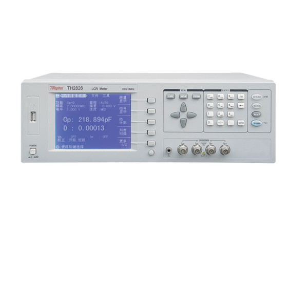 CE Approval High Speed LCR meter TH2826 with 320*240 LCD display, Basic accuracy 0.1%, Frenquency 20Hz-5MHz