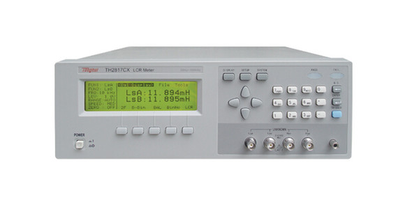 Precision LCR meter TH2817CX with 240*64 LCD display, Basic accuracy 0.1%, Frenquency 50hz-100khz, Built-in 2VDC bias voltage source