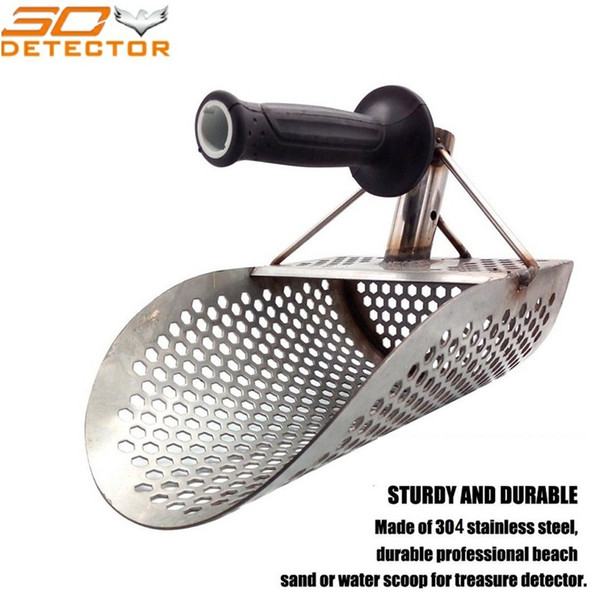 High Quality Stainless sand scoop metal detector beach sand scoop