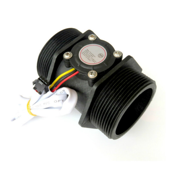 Freeshipping Water Flow Sensor DN50 3-24V 2.0 Inch 10-200L/min Diameter Turbine Flowmeter Hall Sensor Flow Meter Switch Counter