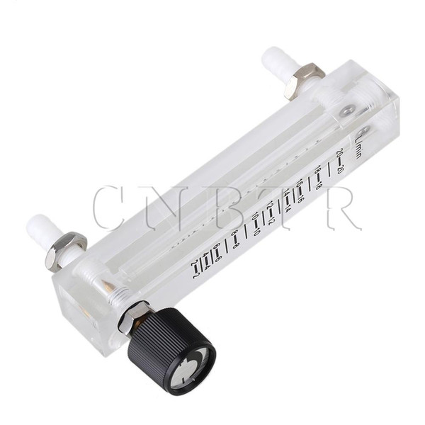 Wholesale-CNBTR LZQ-7 Oxygen Flowmeter 1-20 LPM Flow Meter for Oxygen Air Gas Black and White