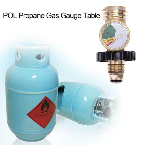 POL Propane Gas Gauge Table QCC1 BBQ Pressure Valve Propane Tank Pressure Test Instrument Tools