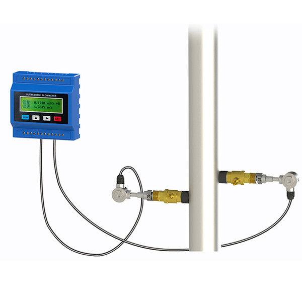 TUF-2000M Digital Ultrasonic Flow Meter Flowmeter DN50-700mm