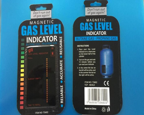 Magnetic Gas Cylinder Bottle Gas Propane Butane Level Indicator Gauge Household Measuring Tools 20PCS