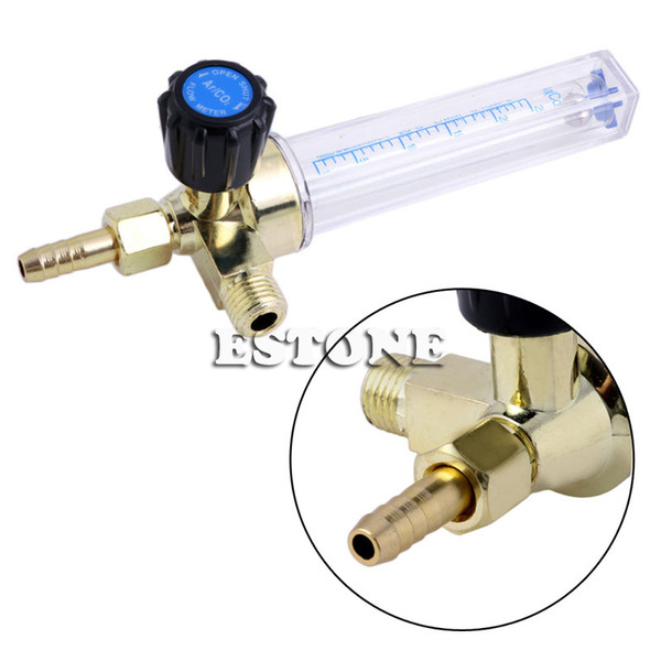 7mm Barb 1/4PT 0.15 MPA Flow Meter Gas Argon AR/CO2 Regulator Weld New 2018