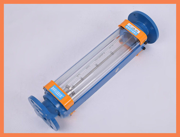 Wholesale- DN50 LZB-50 glass rotameter flow meter for liquid.flange connection,LZB50 Tools flowmeters Analysis Instruments Flow Measuring