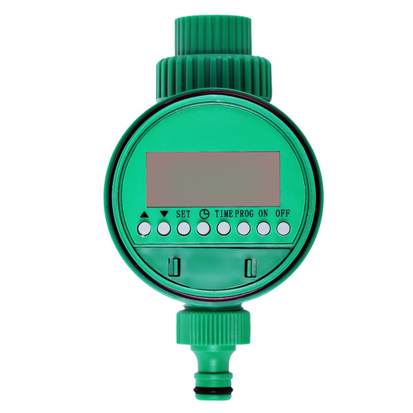 Smart Automatic Watering Timer Irrigation Controller Solenoid Valve Sprinkler Garden Irrigation Controller System LCD Display