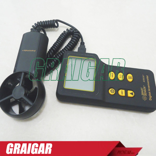 Wholesale- Smart Sensor AR836+ Digital Anemometer Fast Shipping