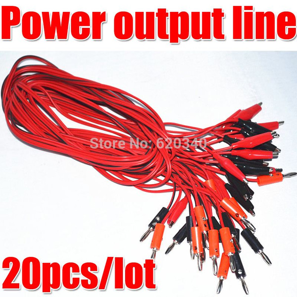 Free shipping 20pcs/lot Universal Multimeter Alligator Clip Crocodile Clamp Regulated Power Supply Output Line instrument Parts order<$18no