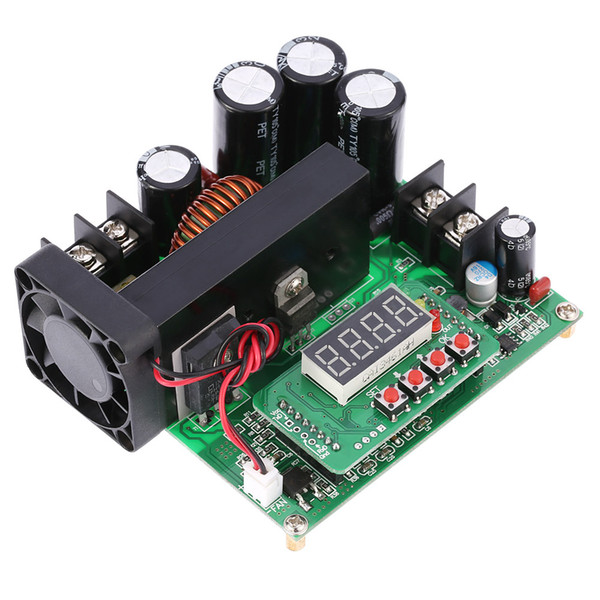 Freeshiping 900W Digital Control DC-DC Boost Module great Step-up Converter Power Supply Module CC/CV LED Display 0-15A IN 8-60V OUT 10-120V