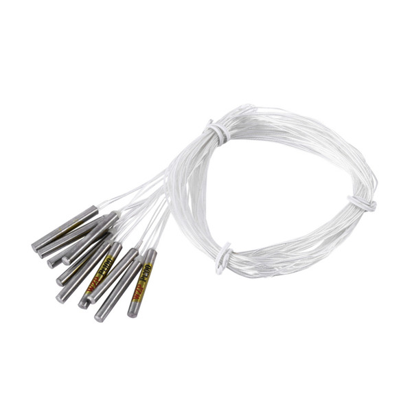 Freeshipping 10pcs/Lot PT100 Temperature Probe Waterproof Sensor Probe for Temperature Controller