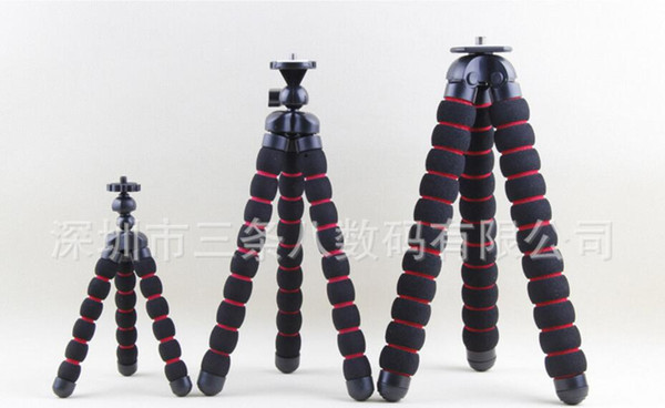 25cm height Large size octopus style sponge stent Antiskid tripod support stand