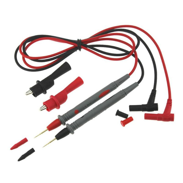 3 sets/Lot _ Universal Probe Test Leads for Multimeter with Alligator Pliers PT1005 10A Multi Meter Tester Lead Probe Wire Pen Cable