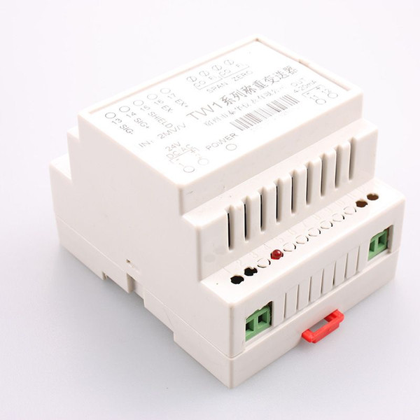 DIN Rail Load Cell Amplifier Module 2mV/V Input 0-5V Output 24V Operating Power Supply Weight Sensor Signal Conditioner Electric Scale