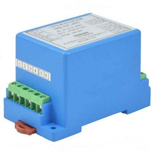 3-Phase AC Voltage Transducer AC to DC Voltage Transducer Y Connection DIN Rial-mounted 3.0KV Isolation