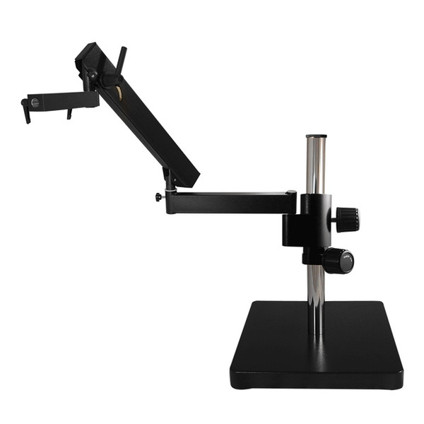 ZJ-710 Flexible Arm with Center Hole Heavy Base Stand Microscope Stand