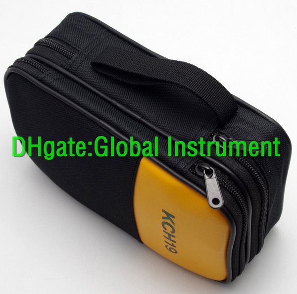 Double Layer Zipper Carrying Case KCH19 For Fluke 187 189 287 289 233 27-II 27-2 28-II 87-V LH41A 931 941 9040 9062 705 707