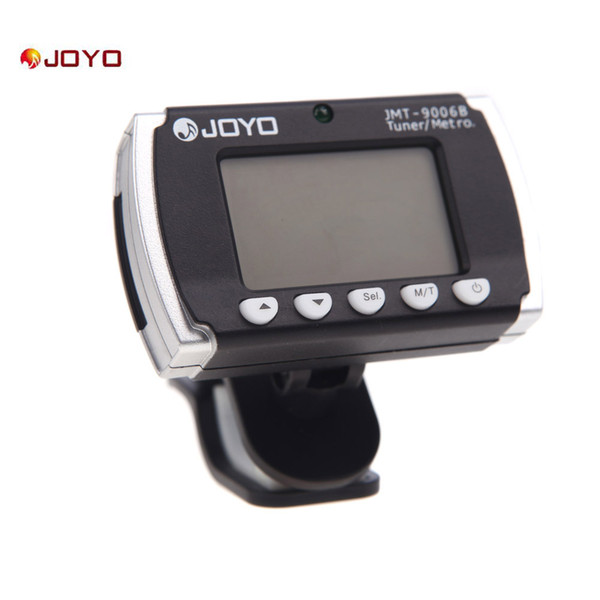 JOYO JMT 9006B Clip-on Backlit Metronome Tuner for Electronic Acoustic Guitar Chromatic Bass Violin Ukulele