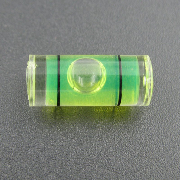 Haccury (25 pieces /lot) 7*16 mm Plastic Tube Level Bubble Spirit Level Parts