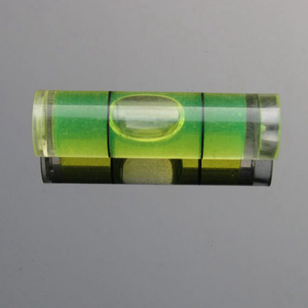 Haccury (25 pieces /lot) 9.5*34 mm Plastic Tube Level Bubble Spirit Level Parts