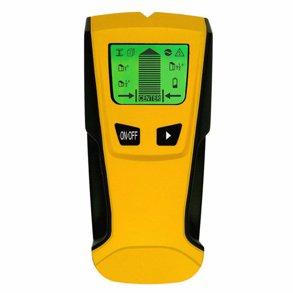 Yellow wood center detector, metal voltage detector, wall detector TH210