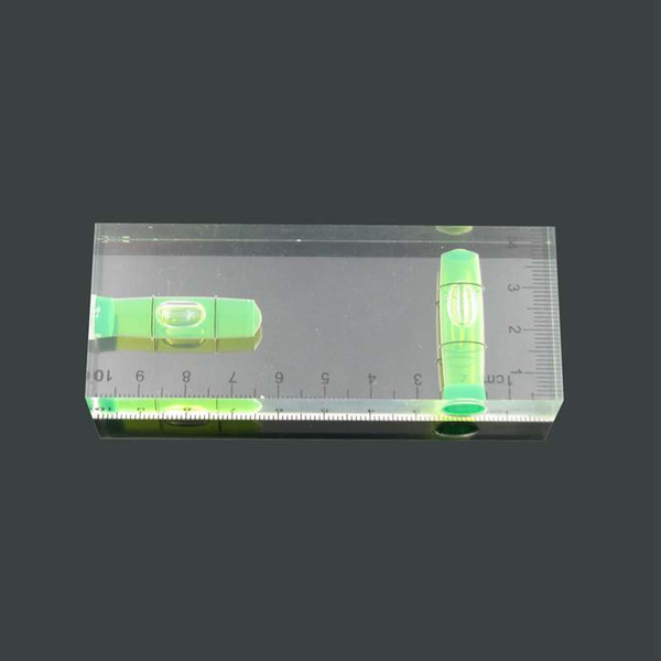 High Precision Level Ruler Two Directions Submit Levels Square Column Spirit level 1 Piece 100*40*15mm