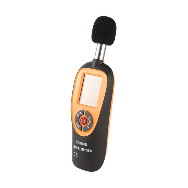 new HT-90A Mini Portable Sound Level Meter With LCD Screen Display 30~130dB Instrumentation Noise Decibel Monitoring Testers