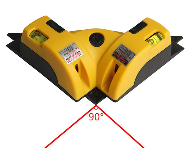 90 Degree Laser Level Vertical Horizontal Laser Line Projection Square Level Measuring Tools