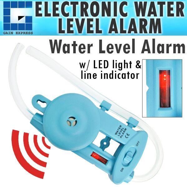 E04-021 Wall-mounted Electronic Water Level Alarm with Power Lamp & Level line Indicator Groove Fences Decks Cabinets Framing Leveling