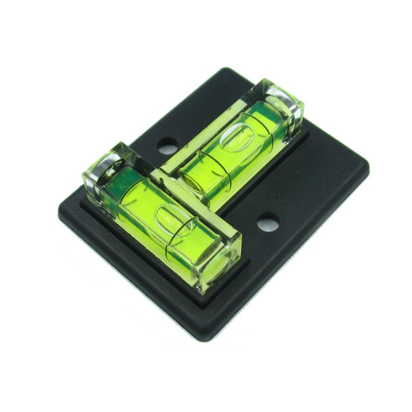 (50 Pieces/Lot) HACCURY Two Directions Square Level T type bubble spirit level water level indicator Size 50*40mm Balck Color