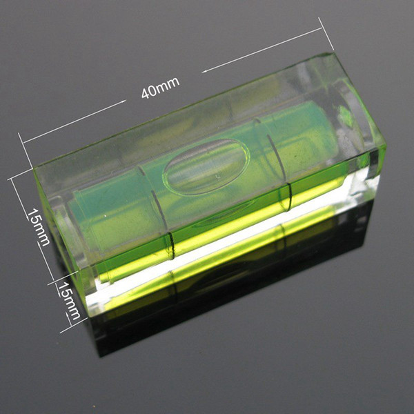 (50 Pieces/Lot)HACCURY Size 15*15*40mm Photo frame wall Level Square Level measurement instrument Bubble spirit level